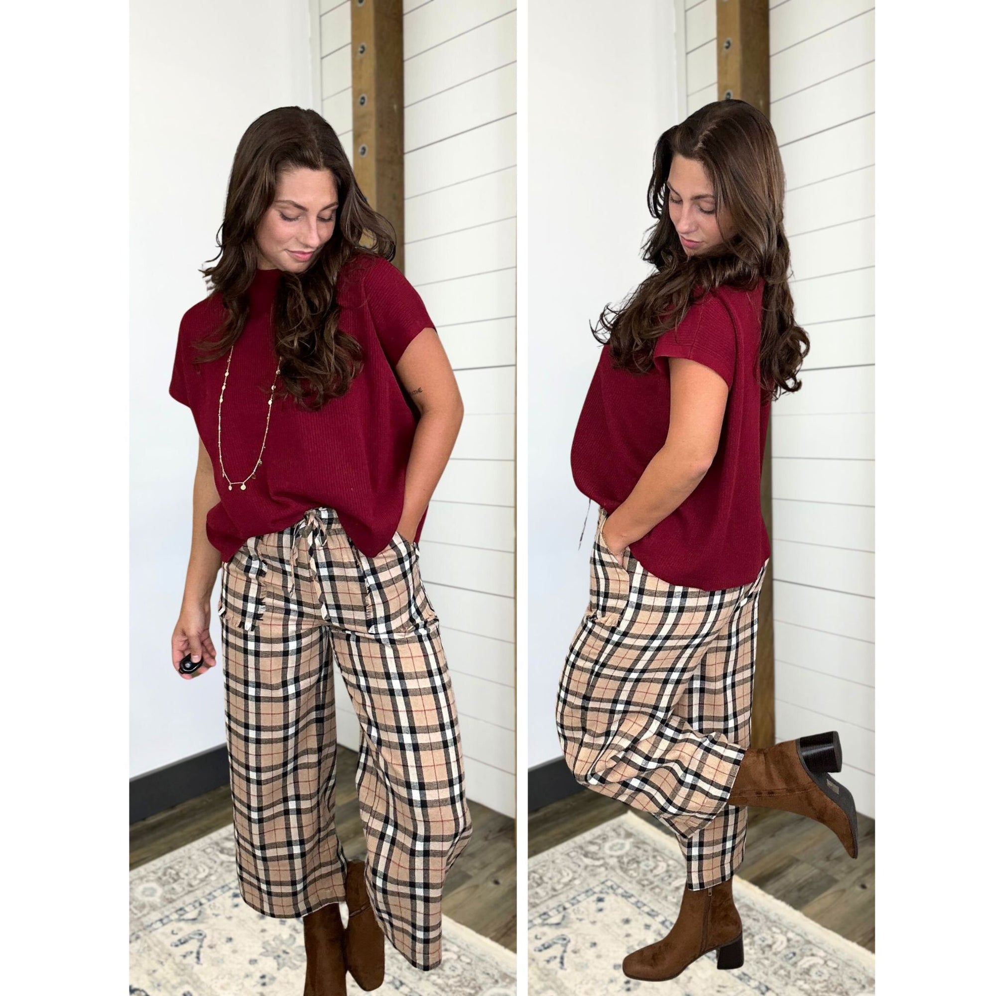Fringe Factor Plaid Pants