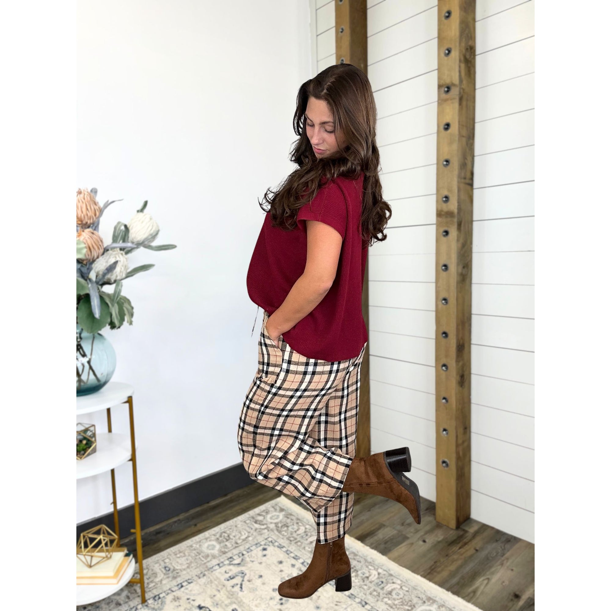 Fringe Factor Plaid Pants