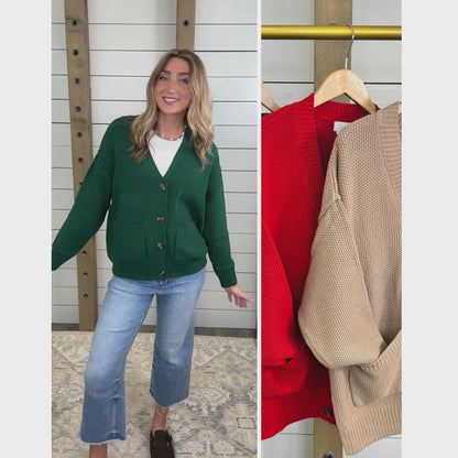 Button Up, Buttercup Cardigan