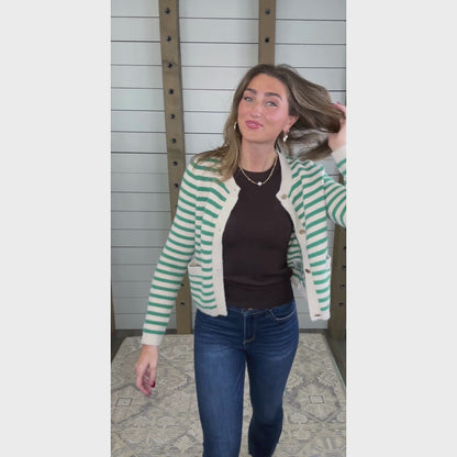 Lucky Lines Cardigan