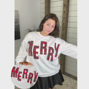 Merry Fleece Sweatshirt