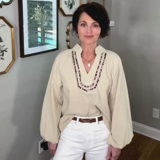 Savannah Trim Top