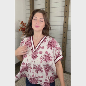 Crimson Harvest Top