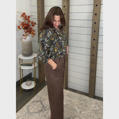 Maple Lane Suede Pants