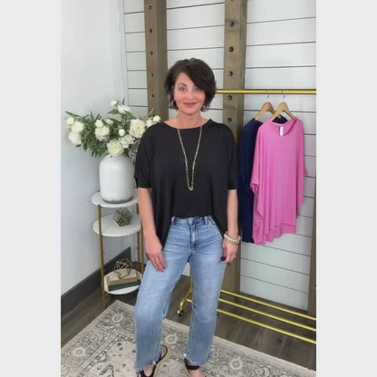 Haley Essential  Oversize Top