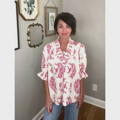 Oasis Print Top