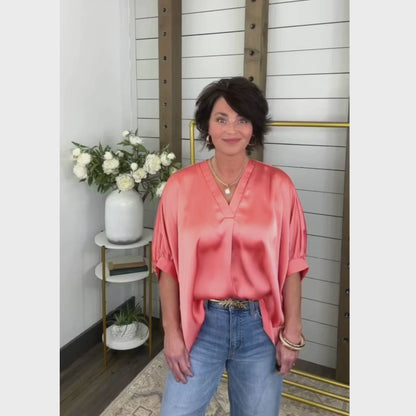 Golden Hour Oversize Blouse