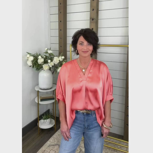 Golden Hour Oversize Blouse