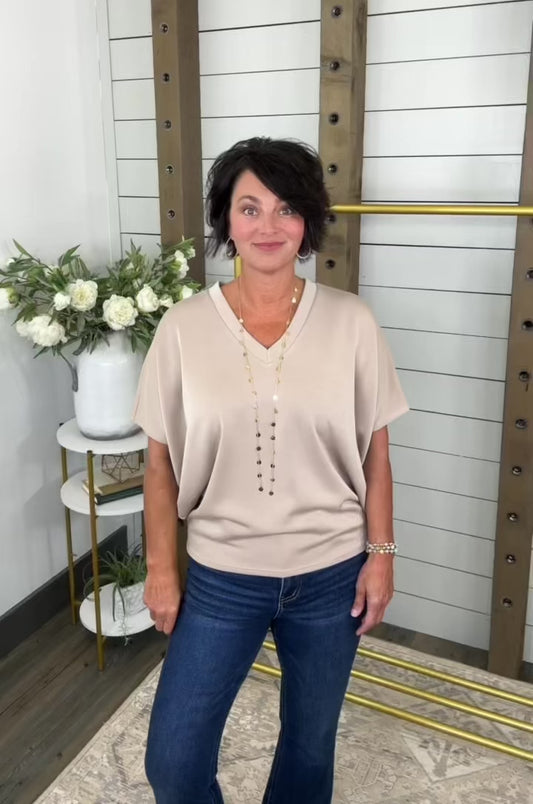 Rave About It Top - Luxe Scuba