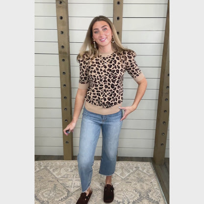 Spot On Statement Knit Top