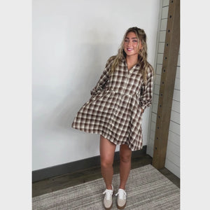 Frankie Plaid Dress