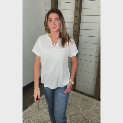 Between Us Ribbed Top