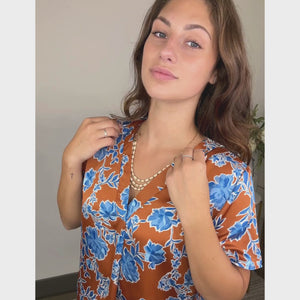 On Your Heart Floral Top