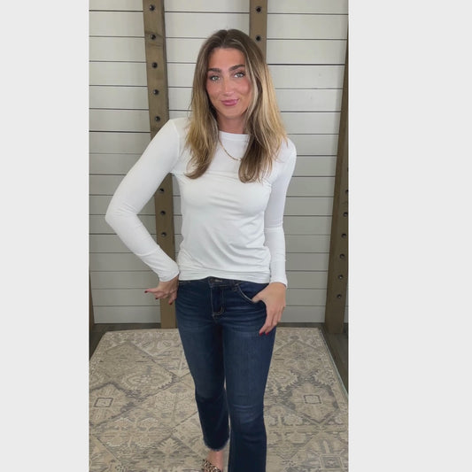 Barely There Long Sleeve Tee