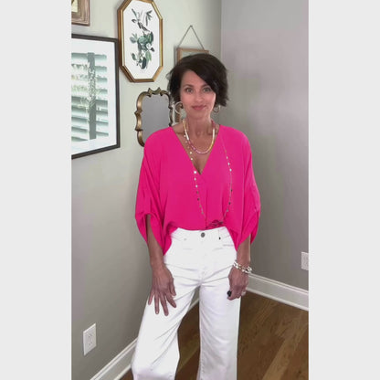 No Doubt About It Oversize Blouse