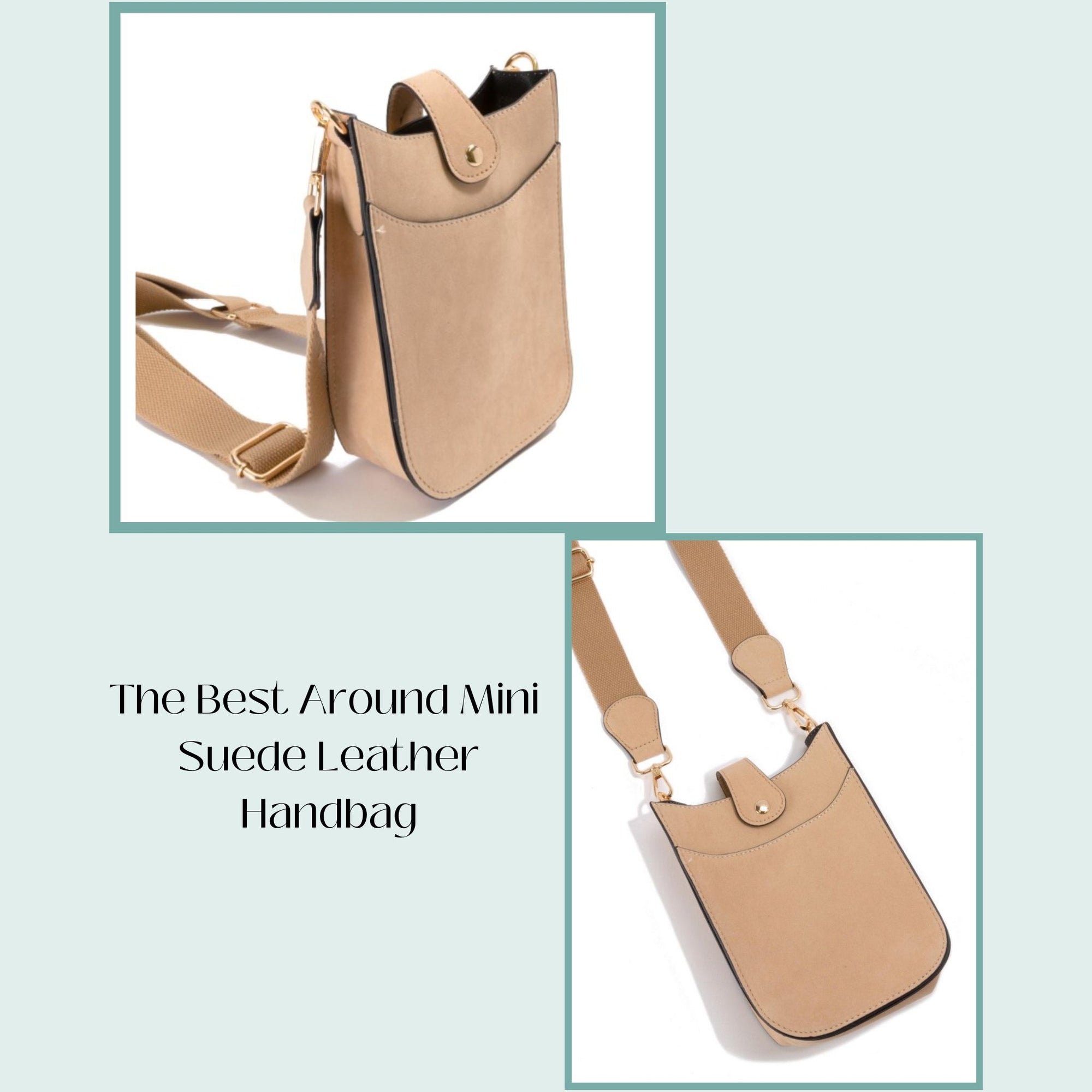 The Best Around Mini Suede Leather Handbag