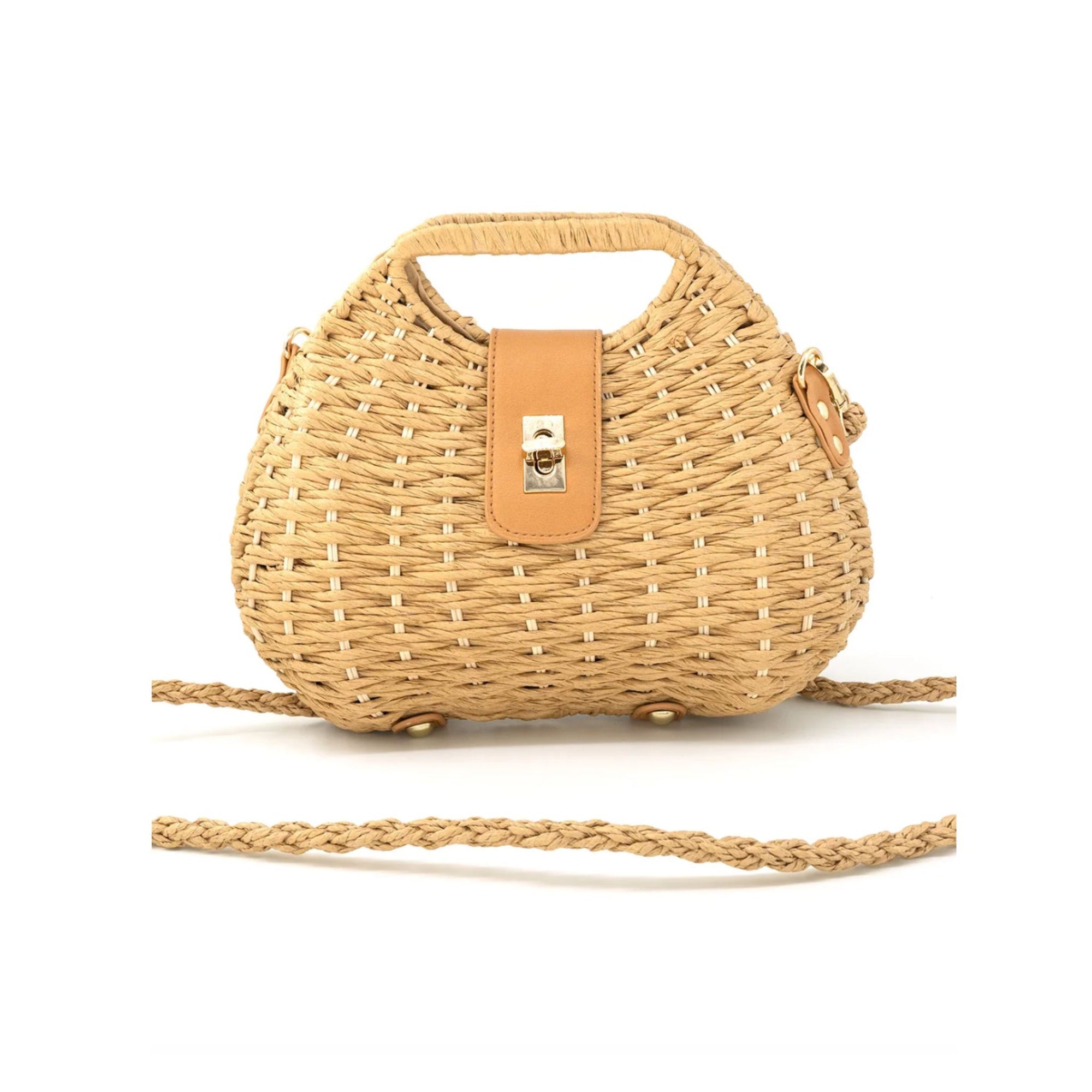 Carried Away Straw Bag