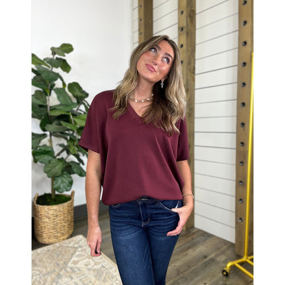 Rave About It Top - Luxe Scuba