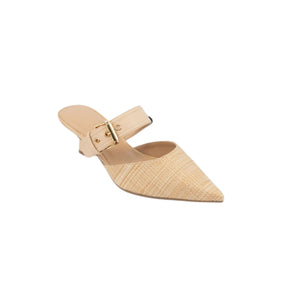 Stay On Point Raffia Heels