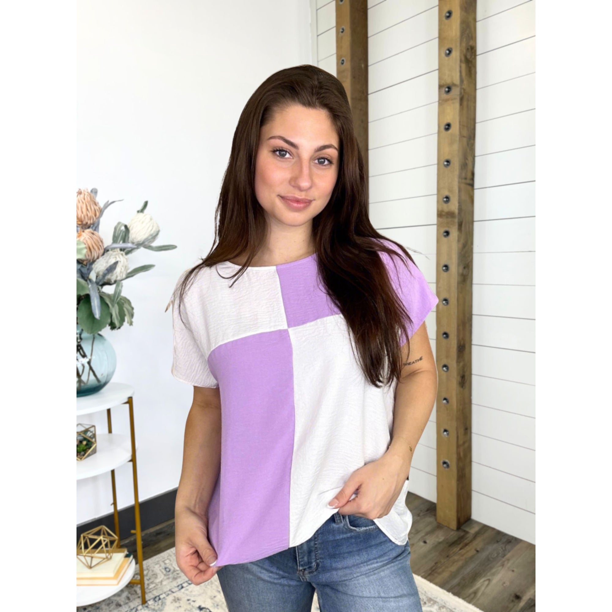 Sawyer Color Block Top