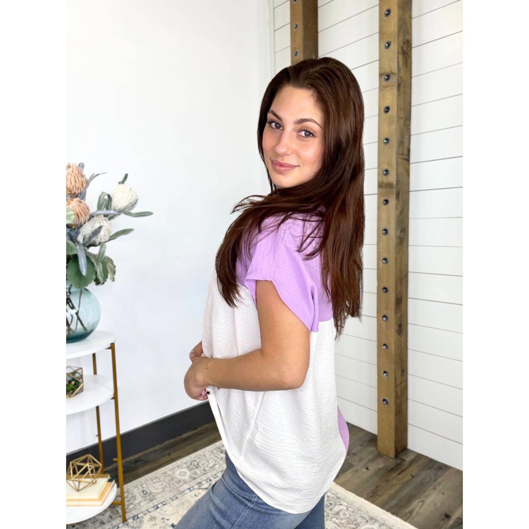 Sawyer Color Block Top