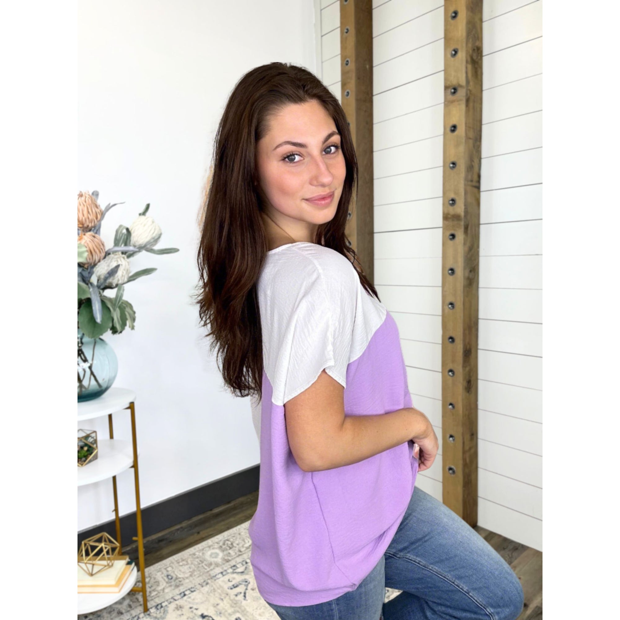 Sawyer Color Block Top