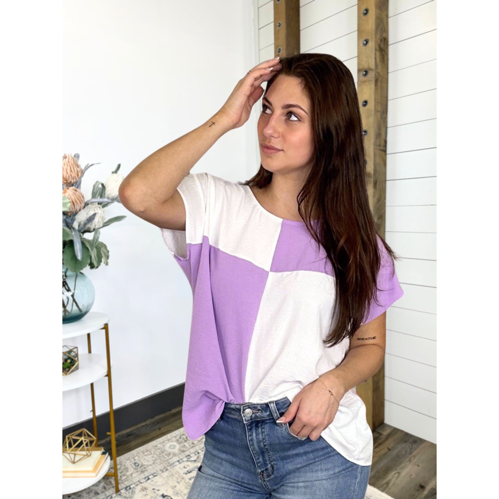 Sawyer Color Block Top