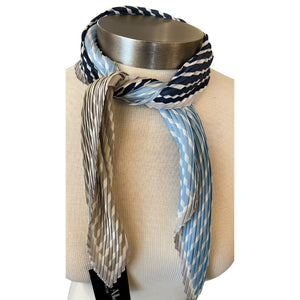 Pleated Neckerchief Scarf