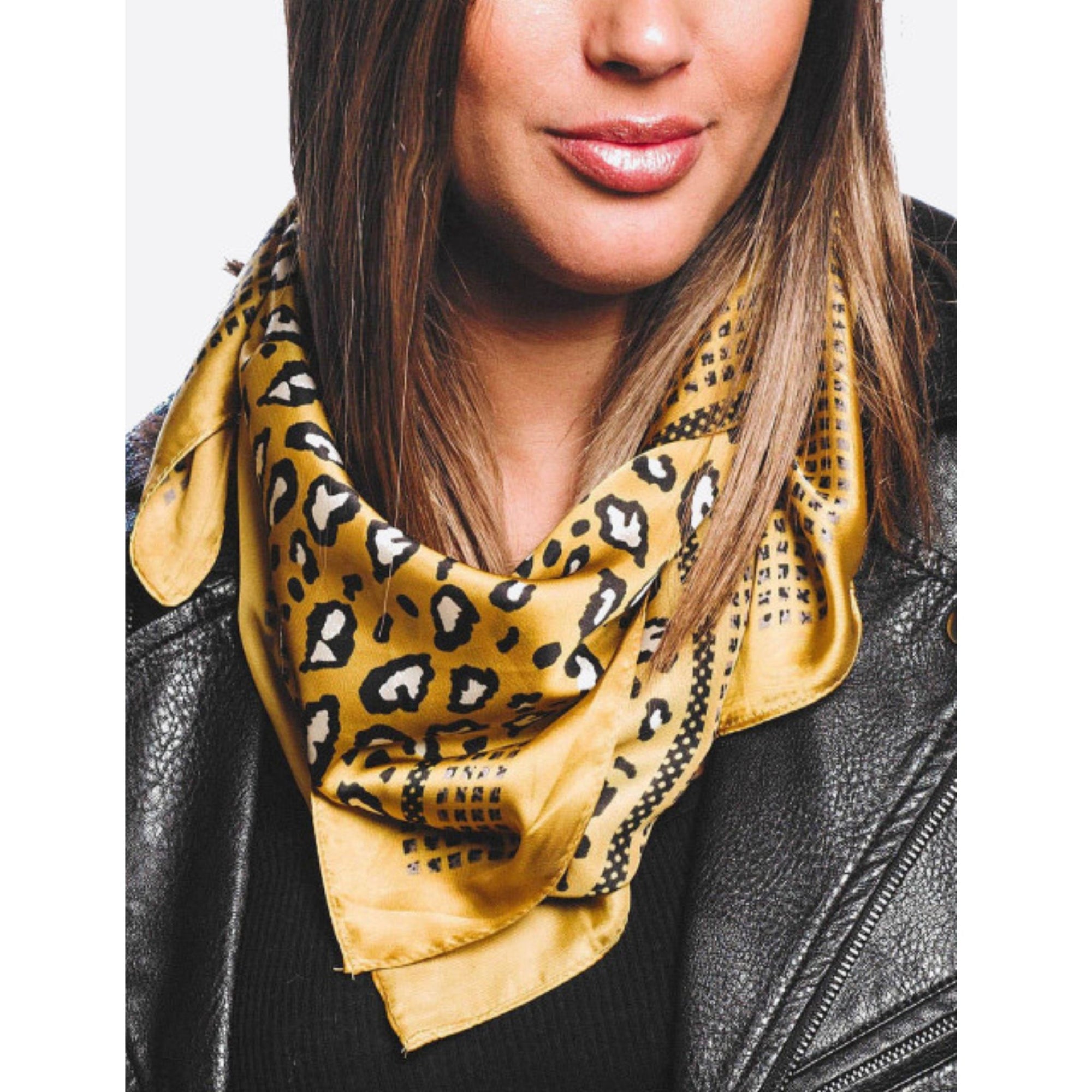 Leopard Print Scarf