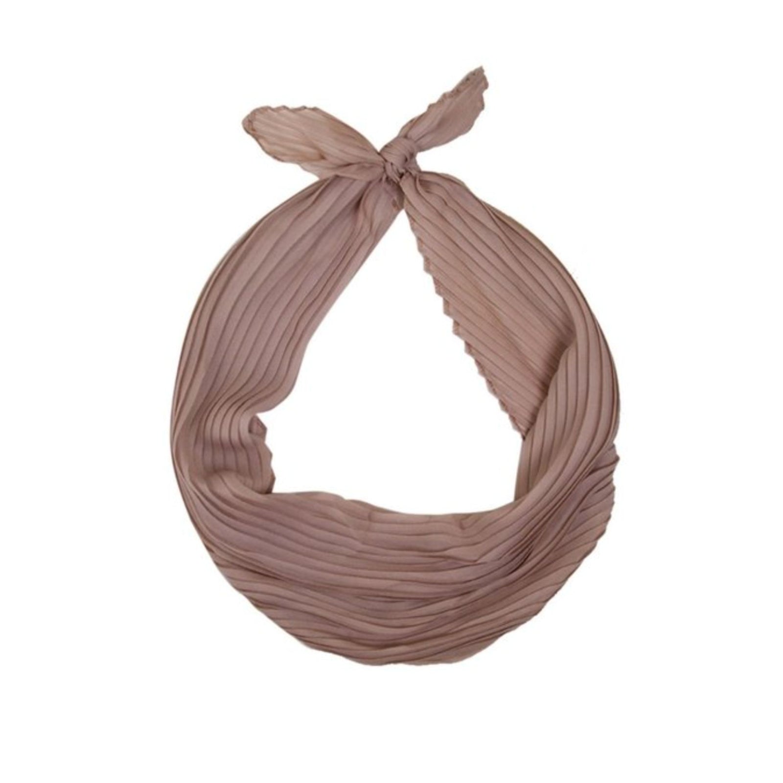Pleated Neckerchief Scarf