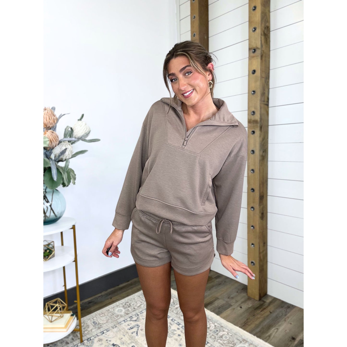 Get Moving Scuba Half Zip Pullover