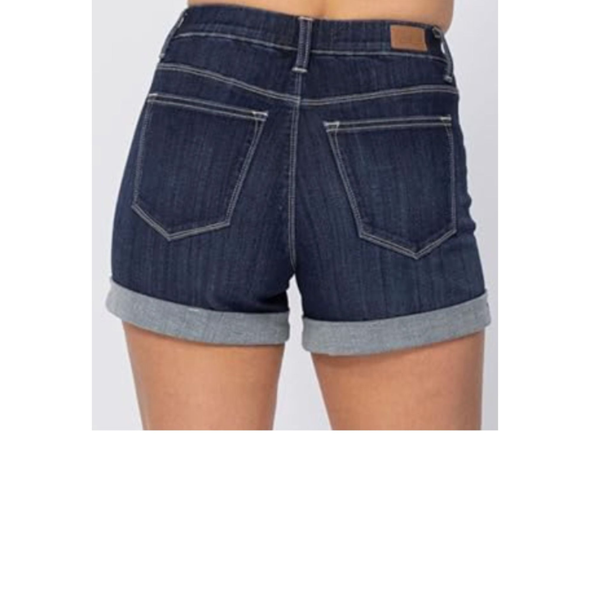 Judy Blue Pull On Denim Shorts