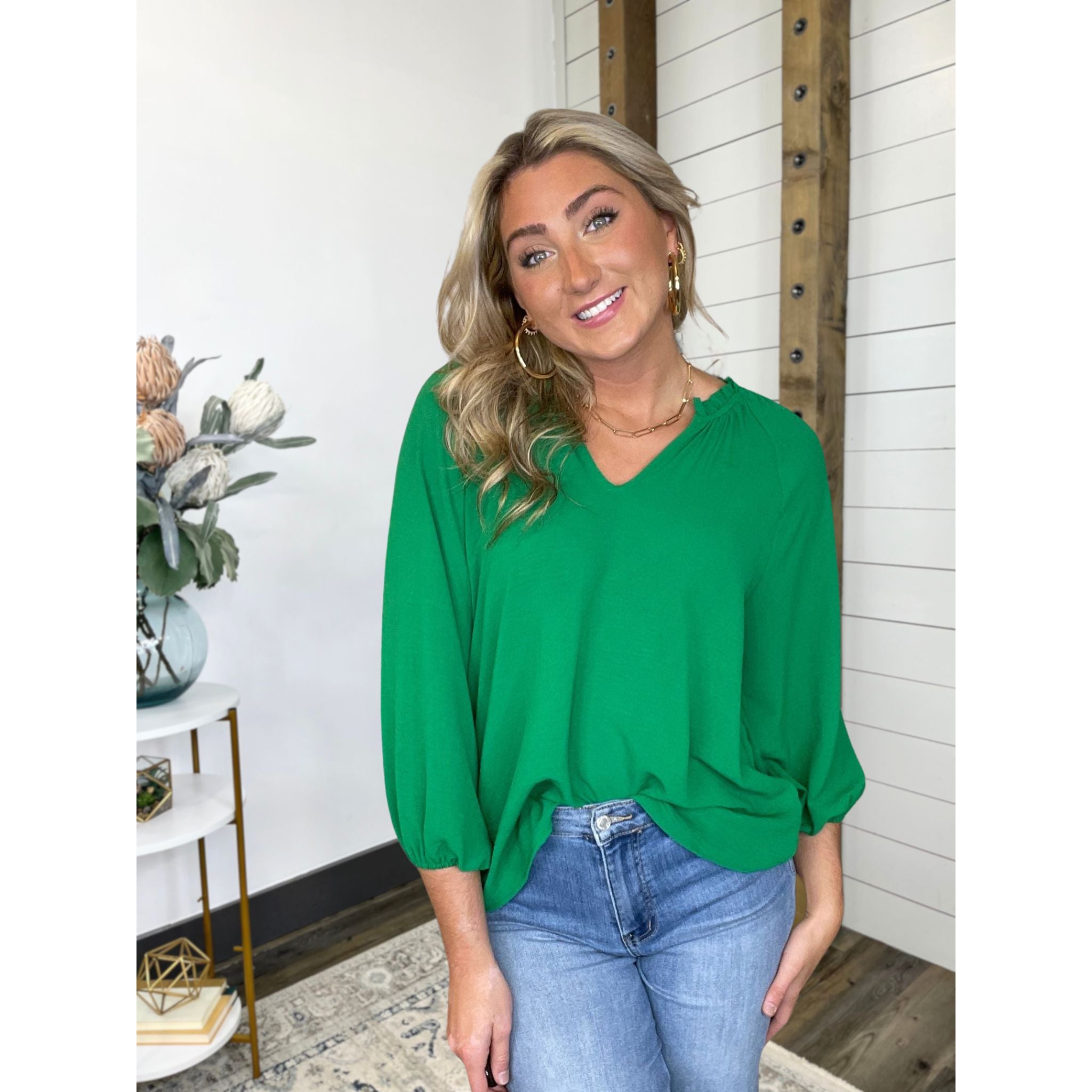 Sienna Blouse - Tiffany Lane Boutique Sienna Blouse - Tiffany Lane Boutique