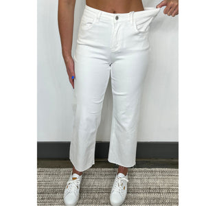 Debbie's Sister Wide Leg Crop Denim