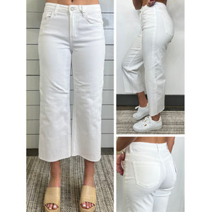 Debbie's Sister Wide Leg Crop Denim