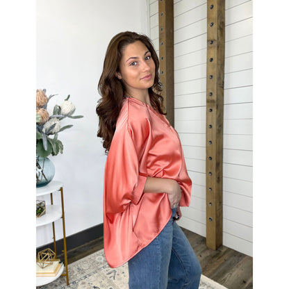 Golden Hour Oversize Blouse