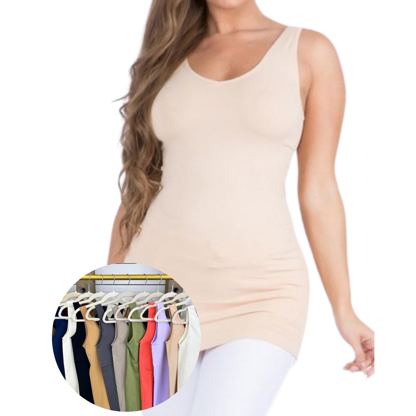 Talkin' Tennessee Reversible Shapewear Tank