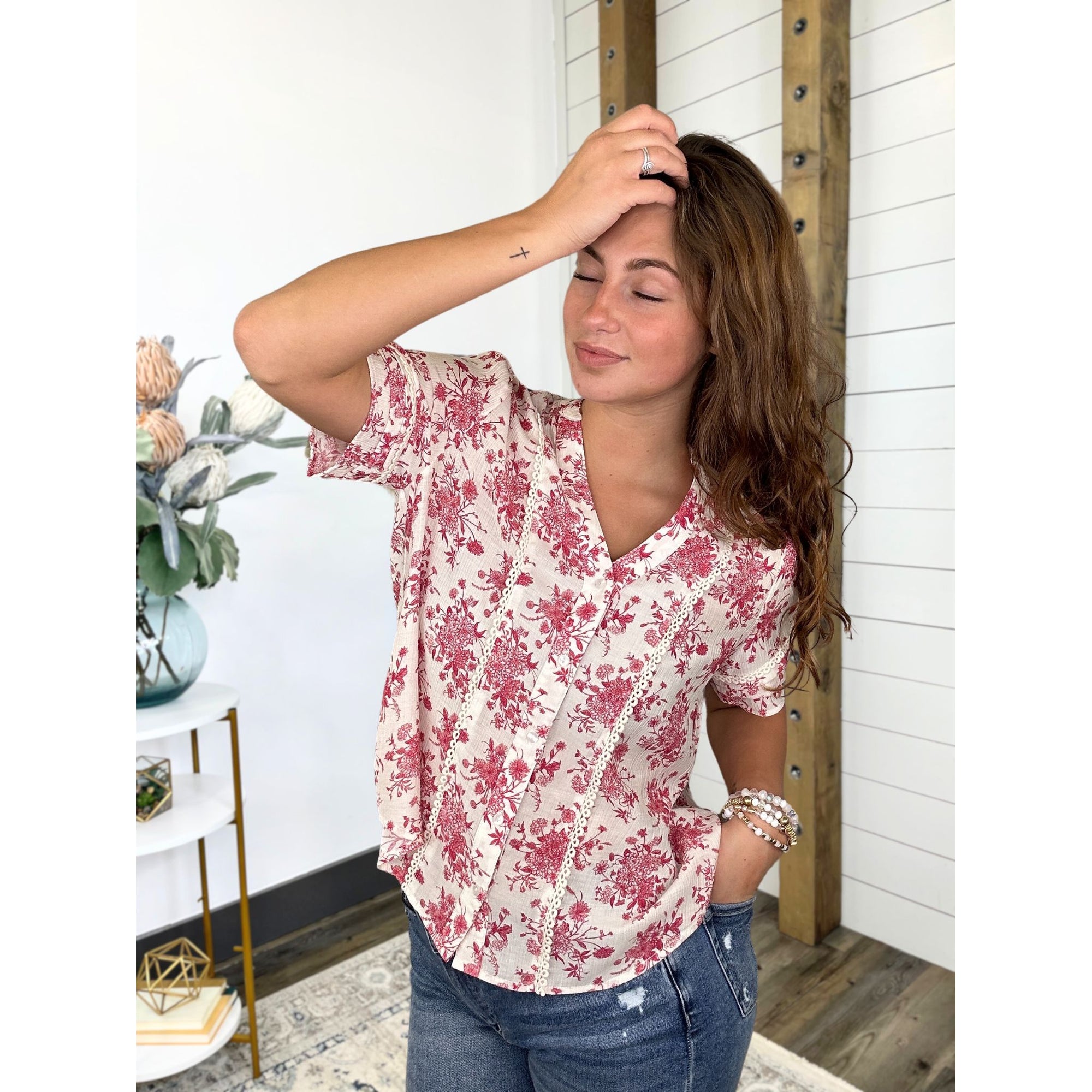 English Garden Top