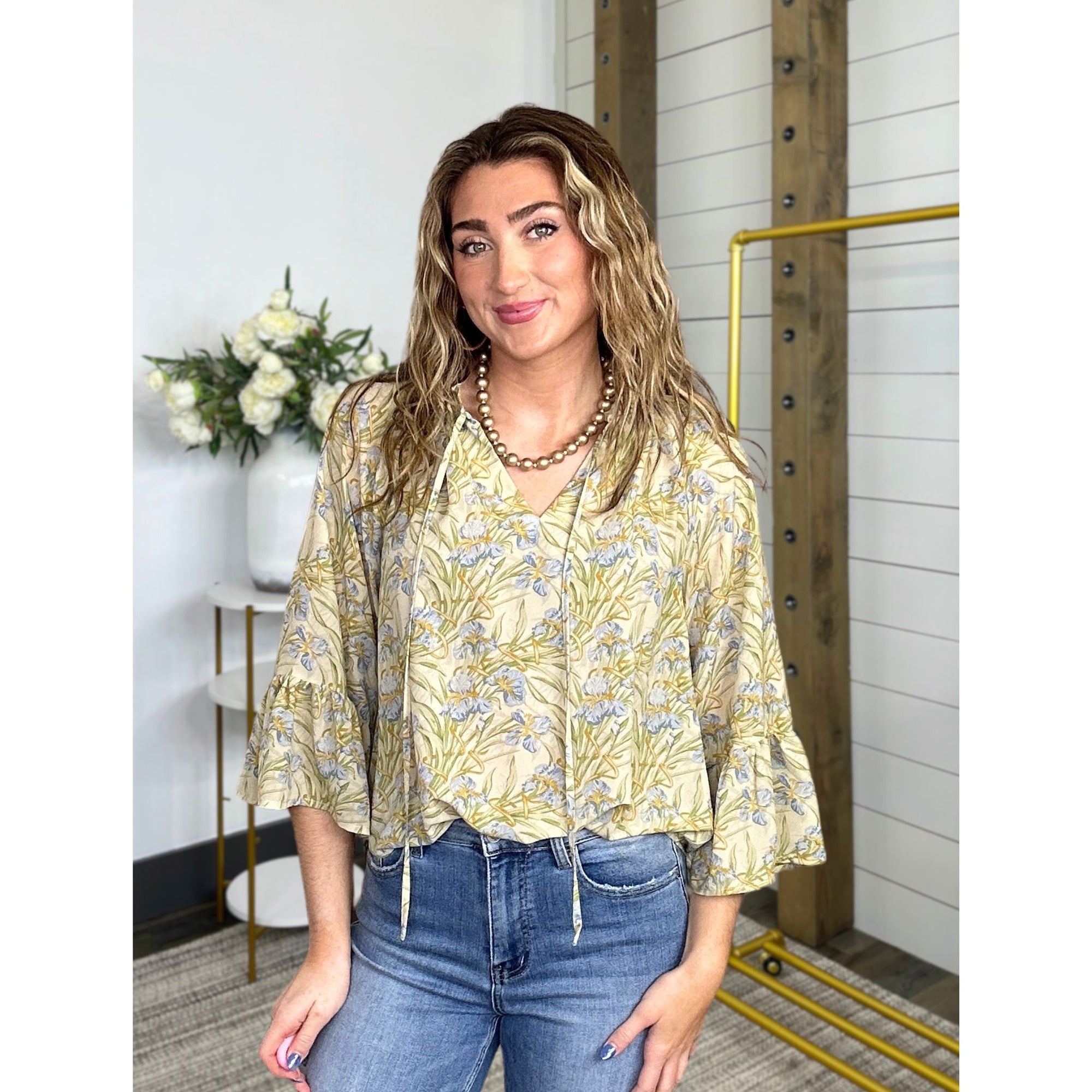 Every Moment Floral Blouse