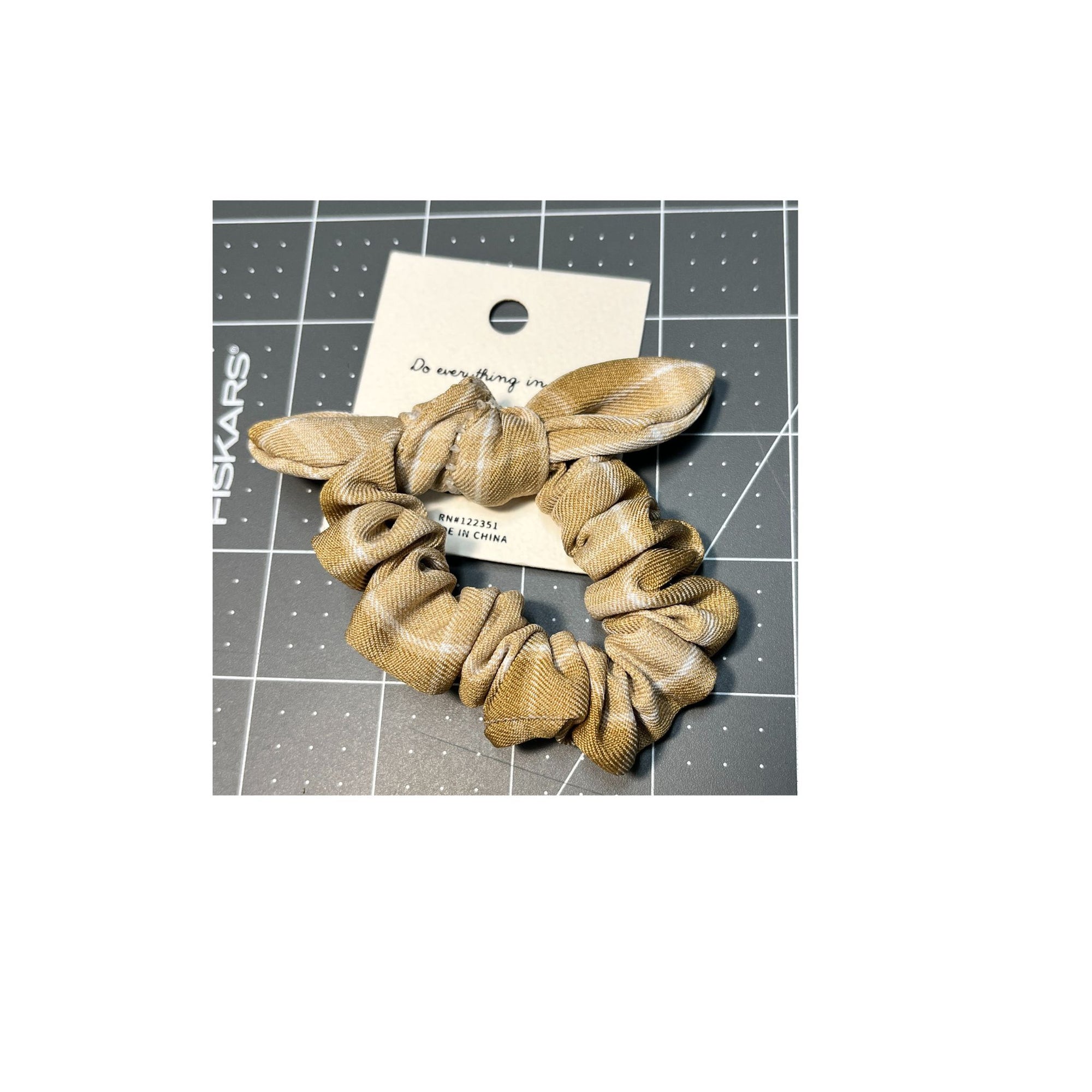 Bow Hair Scrunchie