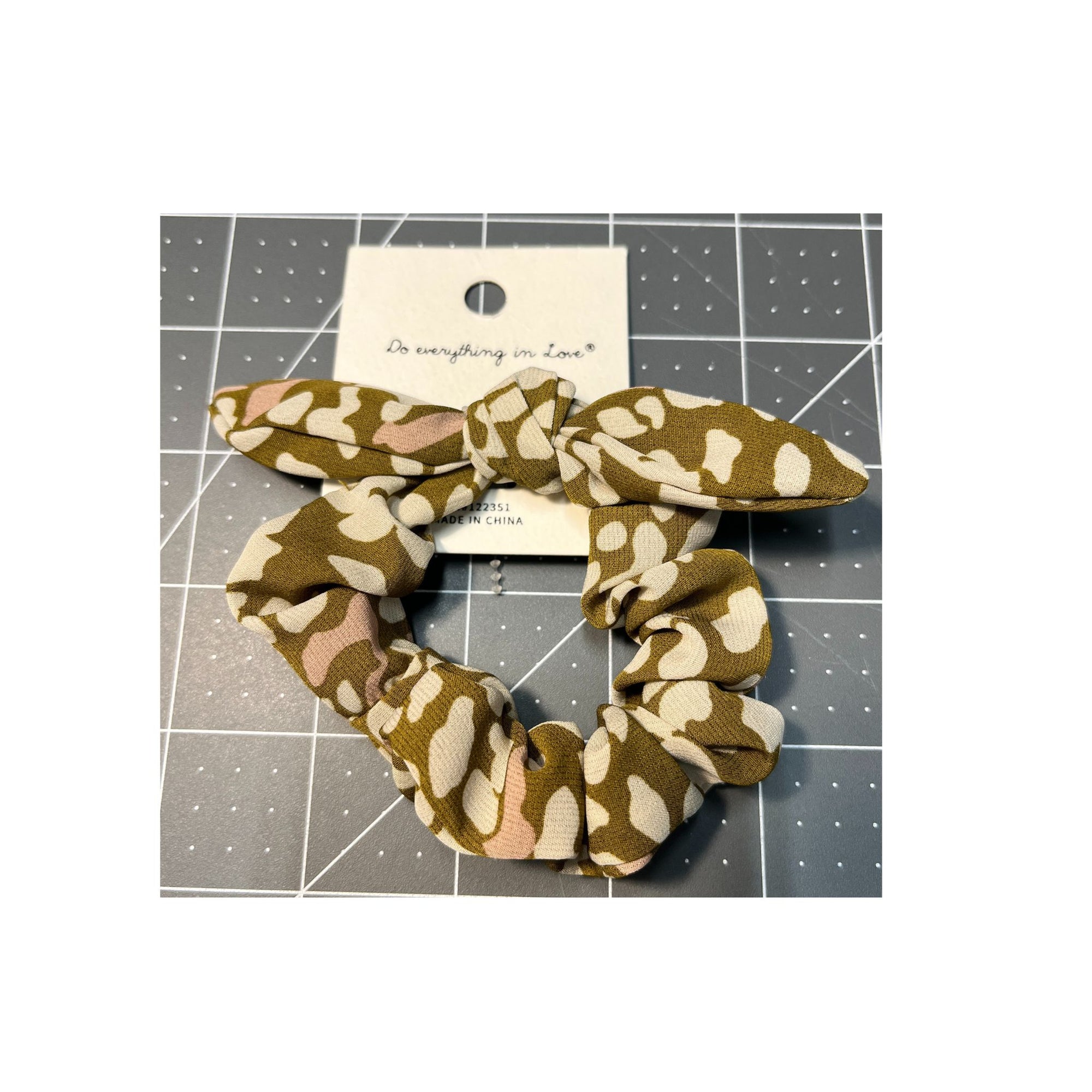 Bow Hair Scrunchie