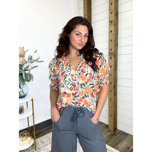 Main Squeeze Floral Top