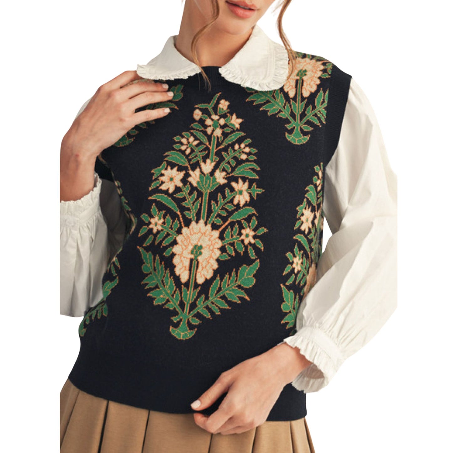 Evergreen Sweater Vest