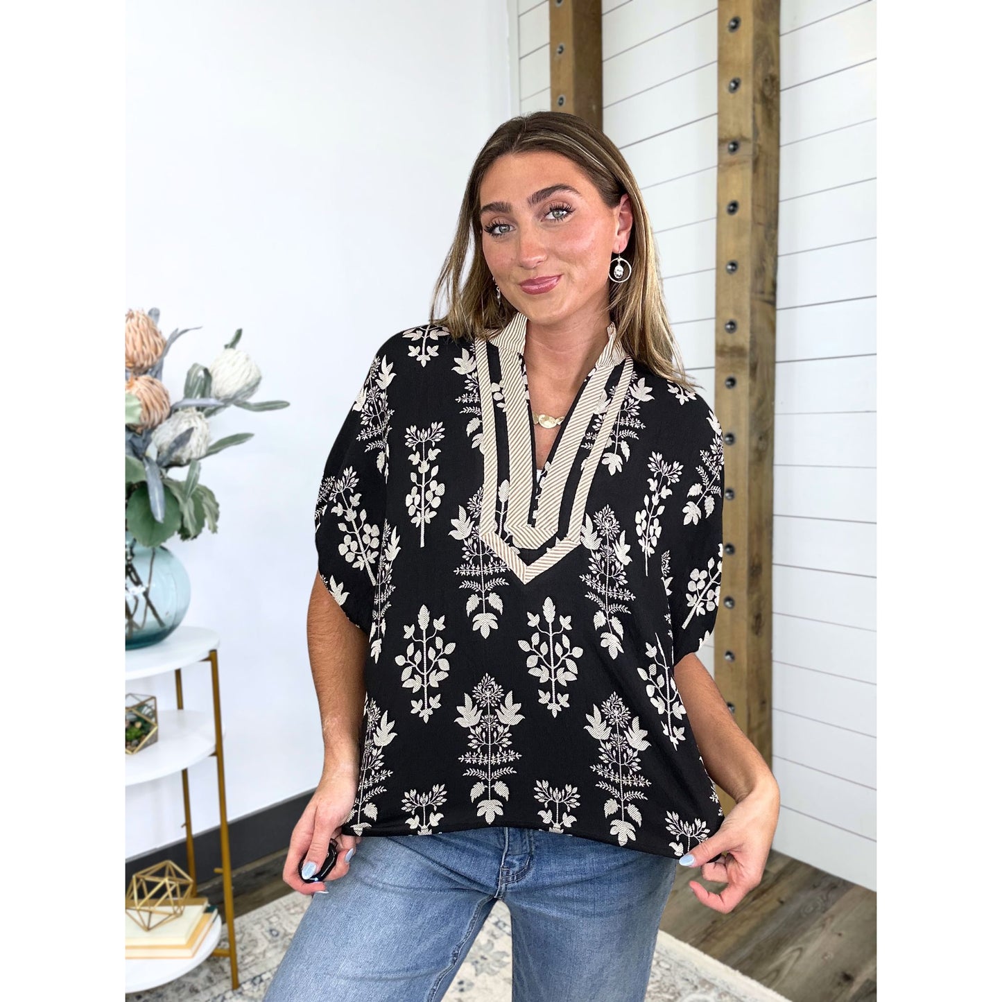 Every Which Way Floral Top