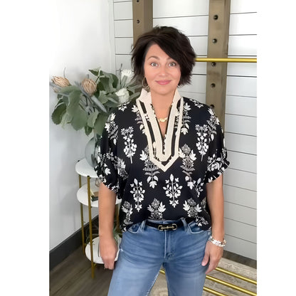 Every Which Way Floral Top