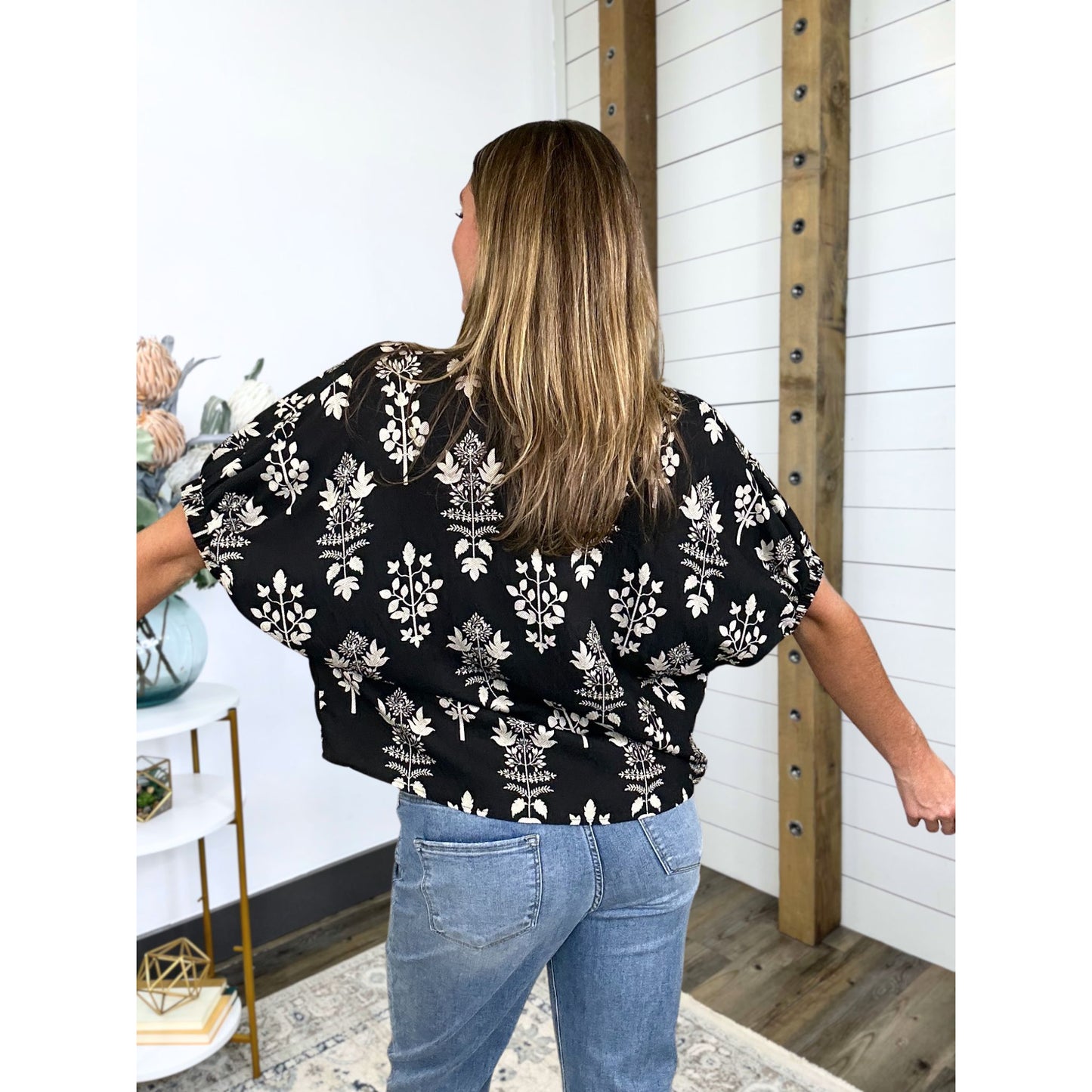 Every Which Way Floral Top