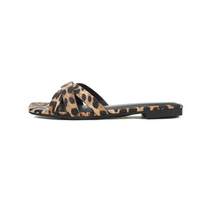 Wild Stride Leopard Sandals