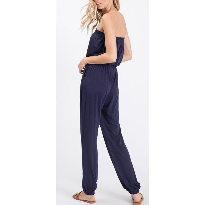 Tube Top Jumpsuit
