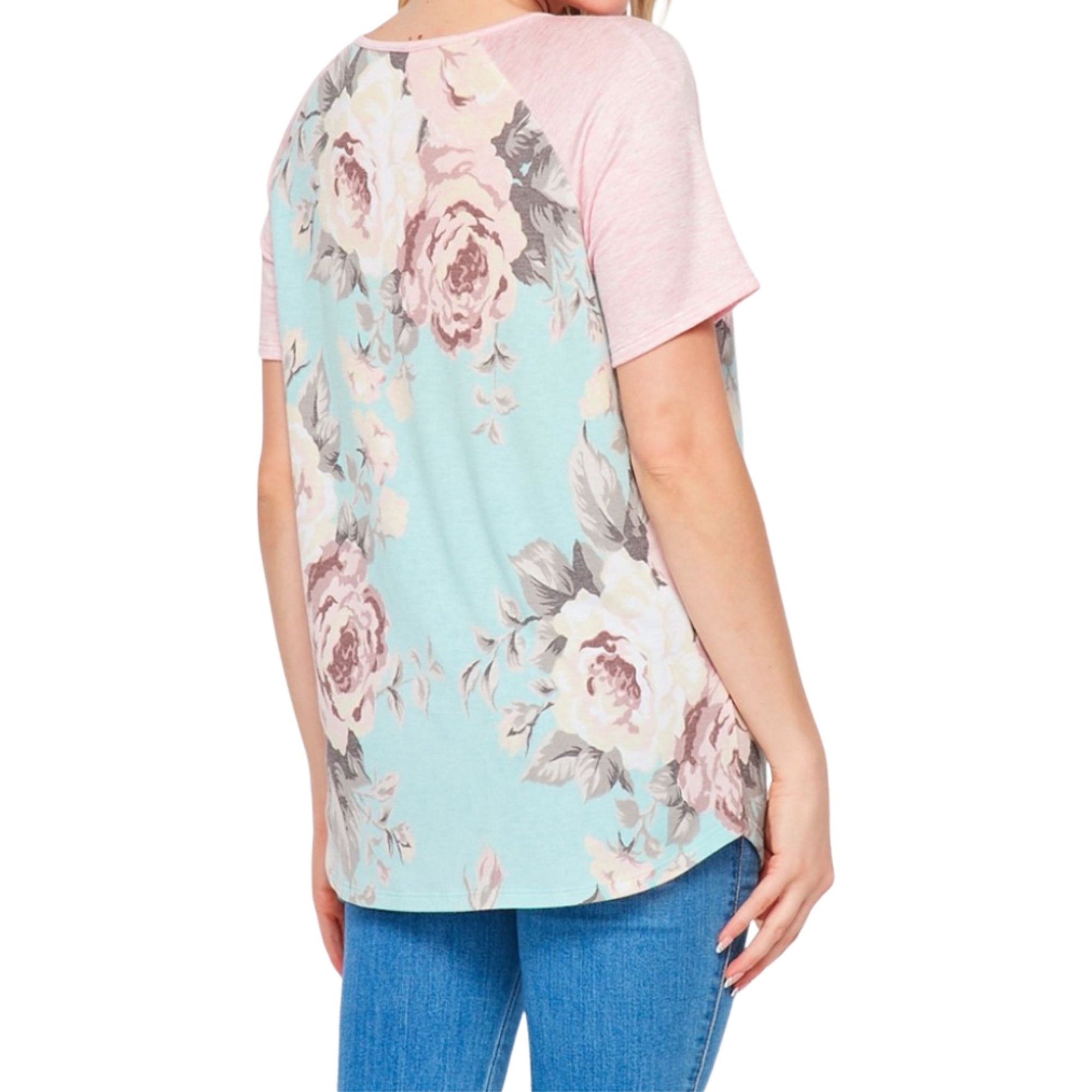 Floral Knit Top