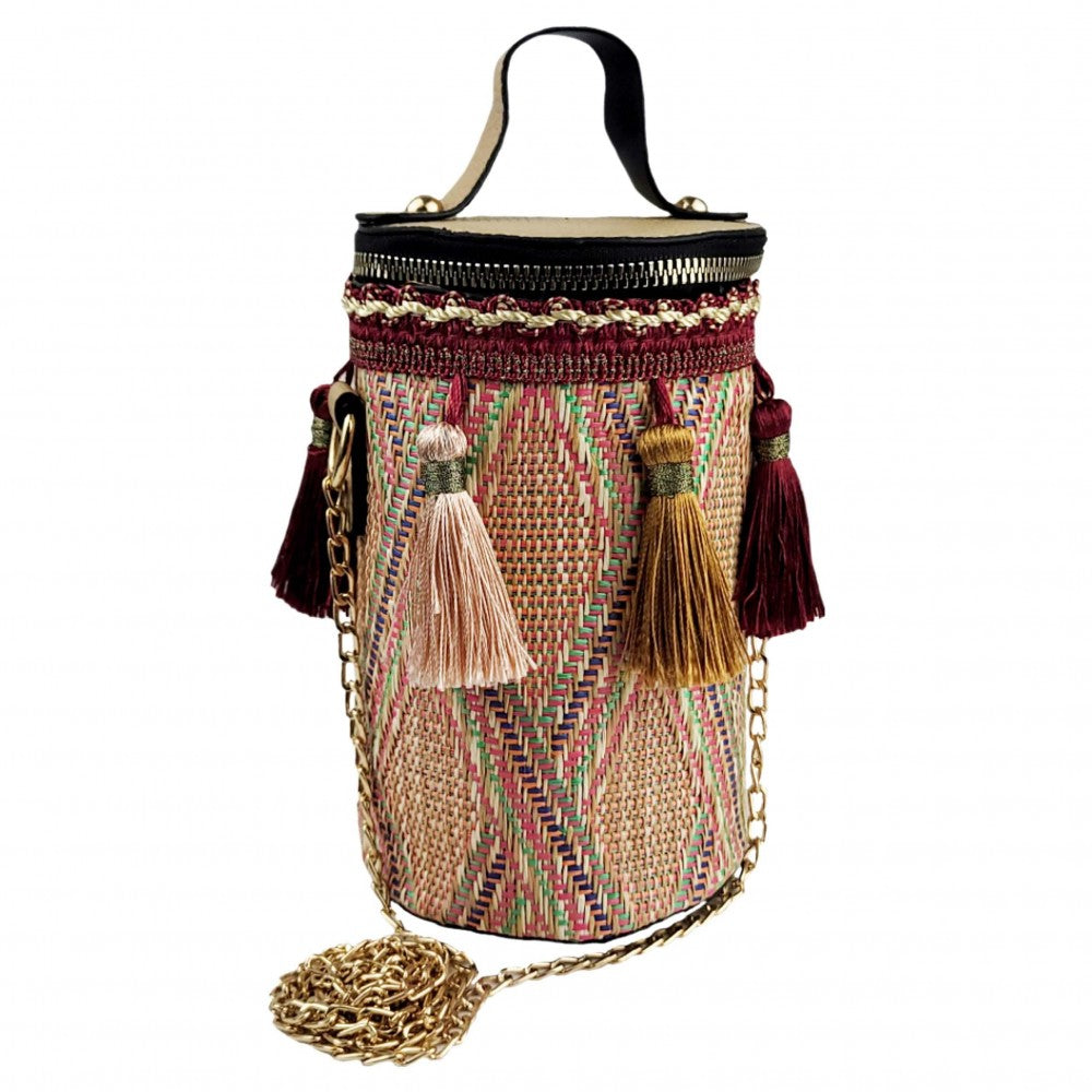 Tribal Bucket Cross Body Bag